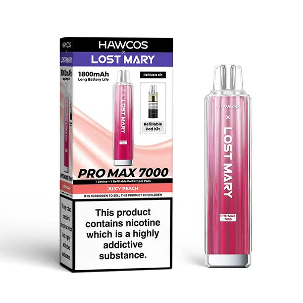 Hawcos x Lost Mary Pro Max 7000 - Juicy Peach