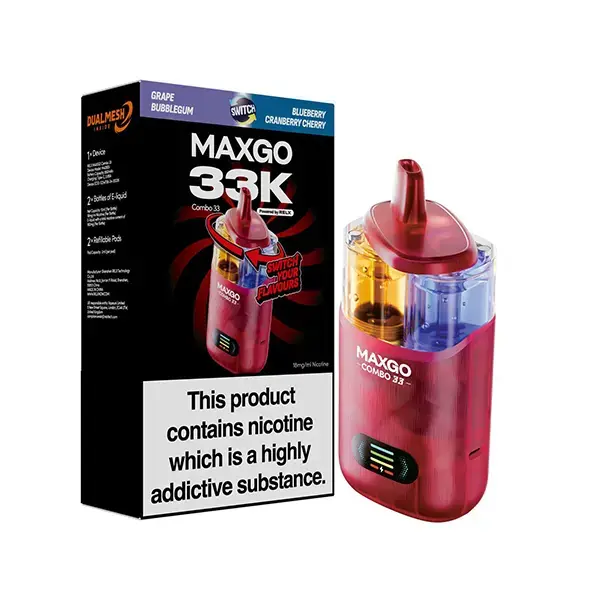 RELX Maxgo Combo 33K Prefilled Pod Kit