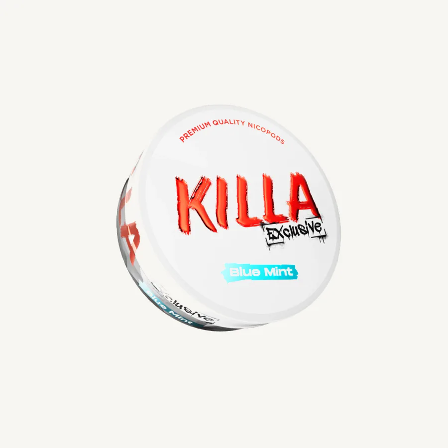 Blue Mint Nicotine Pouches by Killa Exclusive - 13.2mg