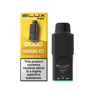 Elux Legend 8000 Prefilled Pod - Banana Ice