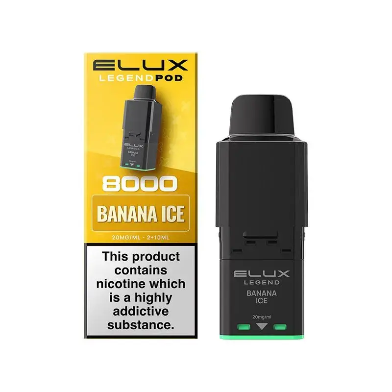 Elux Legend 8000 Prefilled Pod - Banana Ice