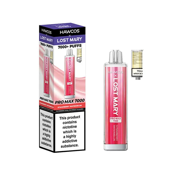 Hawcos x Lost Mary Pro Max 7000 - Strawberry Watermelon