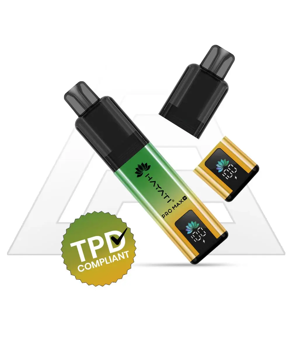 Hayati Pro Max Plus TPD compliant