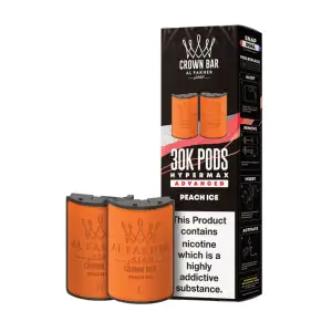Al Fakher 30k Hypermax Prefilled Pods - Peach Ice