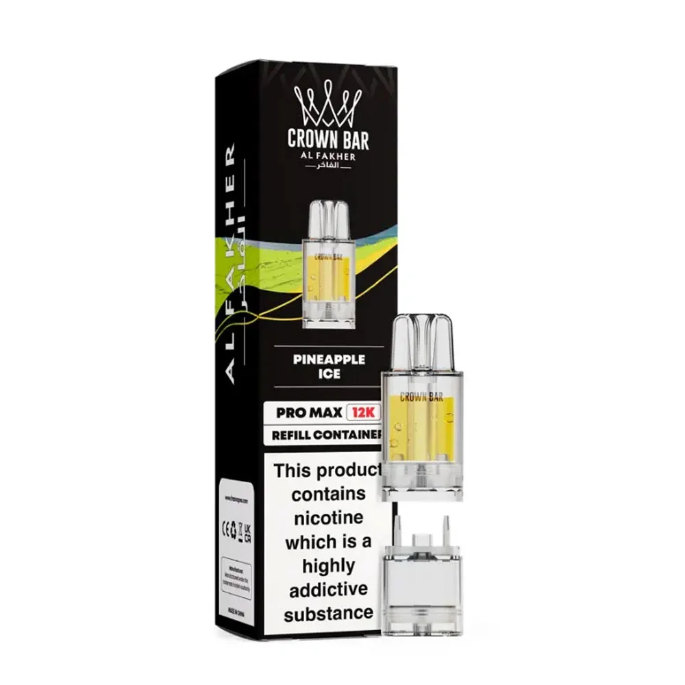 Pineapple Ice Al Fakher 12K Pro Max Prefilled Pod