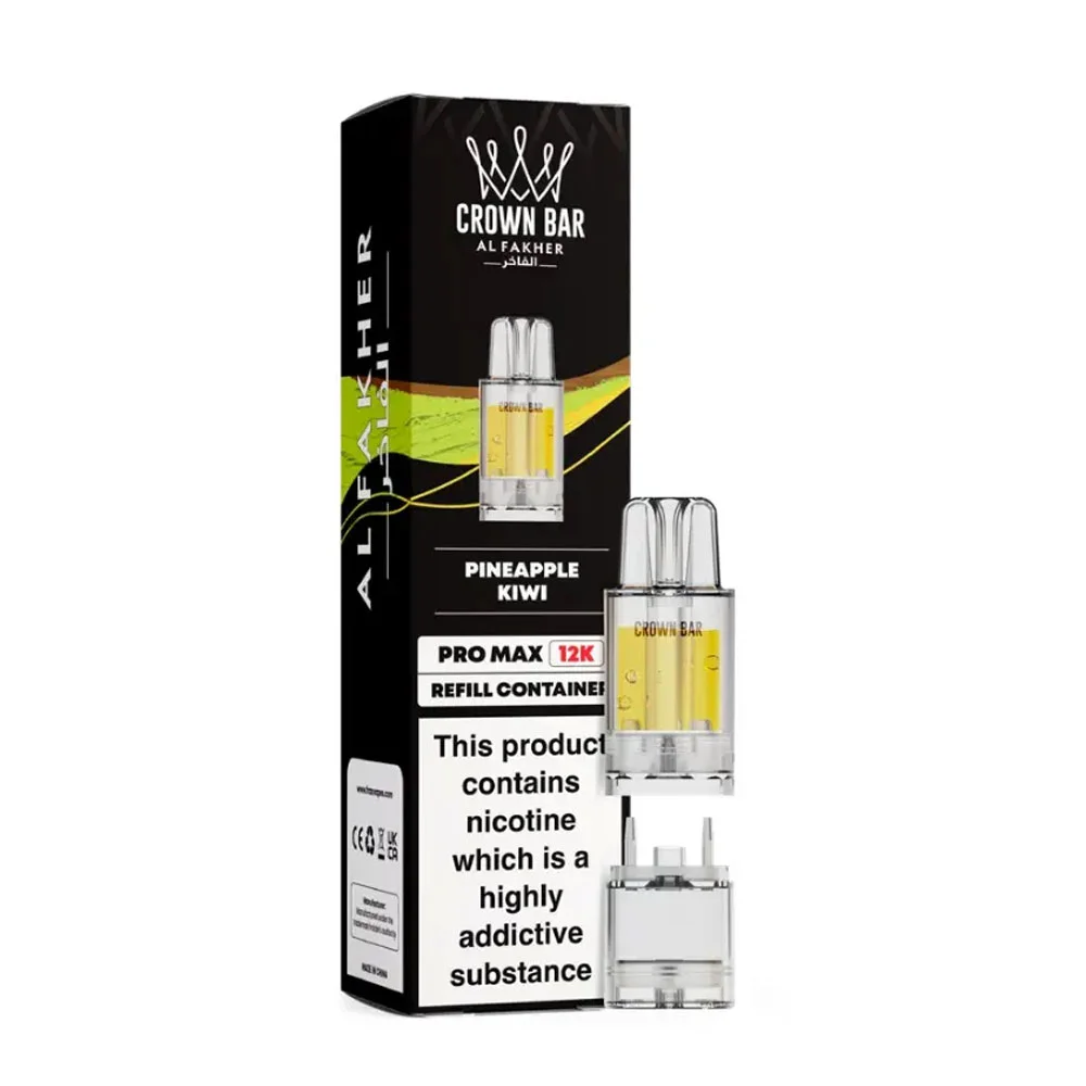 Pineapple Kiwi Al Fakher 12K Pro Max Prefilled Pod