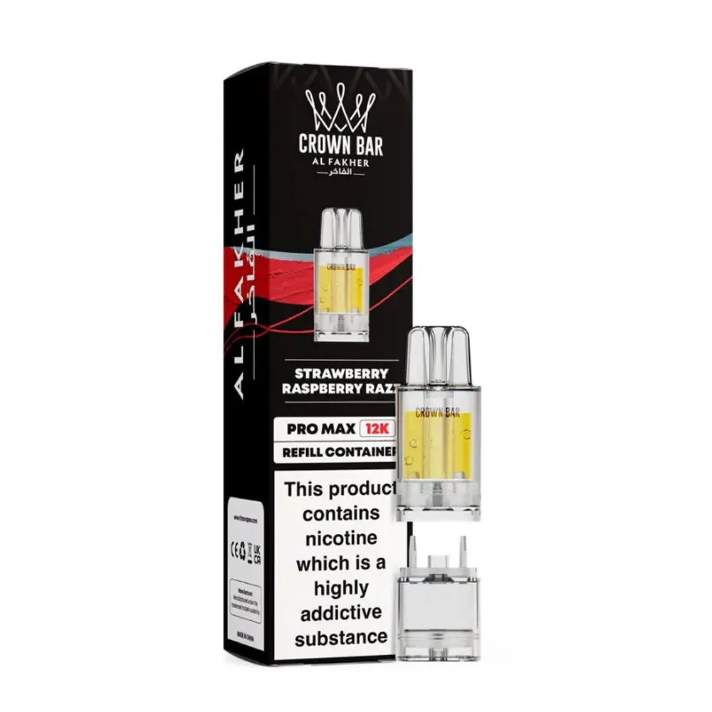 Strawberry Raspberry Razz Al Fakher 12K Pro Max Prefilled Pod