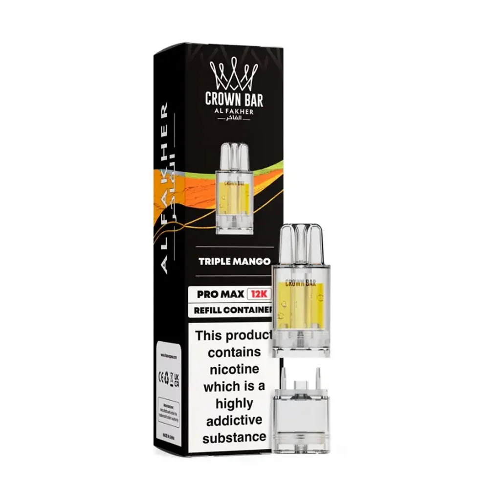 Triple Mango Al Fakher 12K Pro Max Prefilled Pod