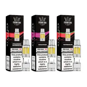 Al Fakher Crown Bar Pro Max 12K Prefilled Pods - Banana Ice
