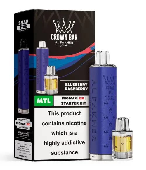 Blueberry Raspberry Al Fakher 12K Pro Max Prefilled Pod Kit