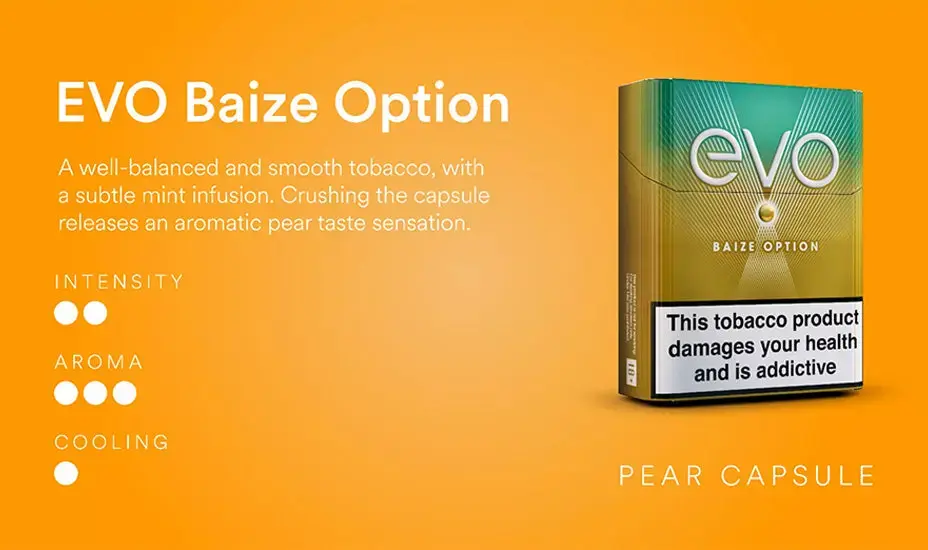 Ploom Evo Tobacco Sticks - EVO Baize Option