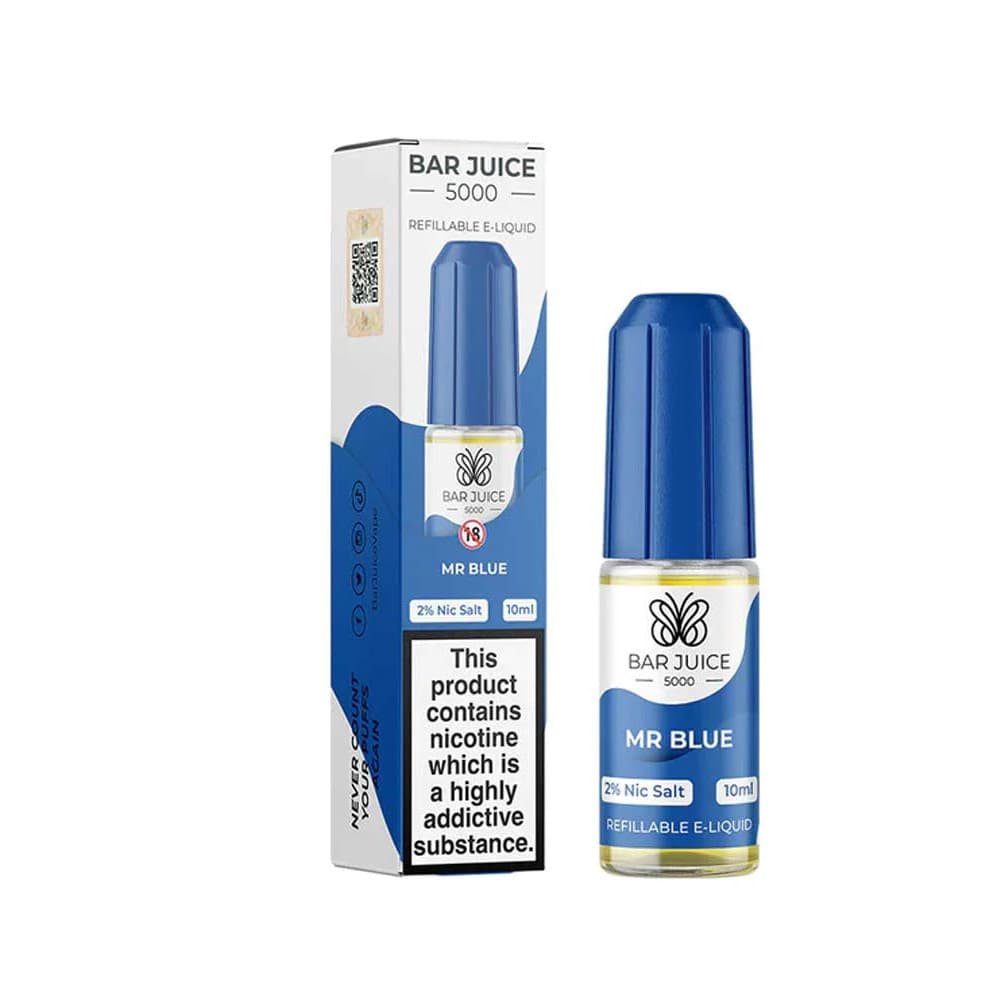 Bar Juice 5000 Mr Blue 10ml Nic Salt E liquid