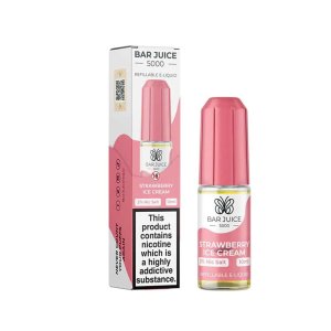 Bar Juice 5000 Strawberry Ice Cream 10ml Nic Salt E liquid