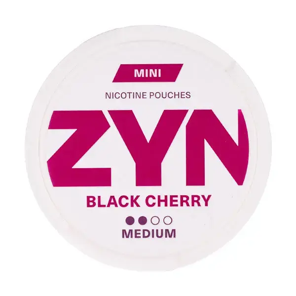 Black Cherry Mini ZYN Nicotine Pouches