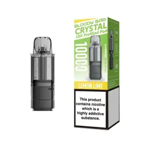 Bloody Bar Crystal 10K Prefilled Pods - Lemon Lime