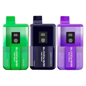 Bloody Bar Pod Twist 20K Prefilled Pod Kit - Blueberry Raspberry / Cherry Ice