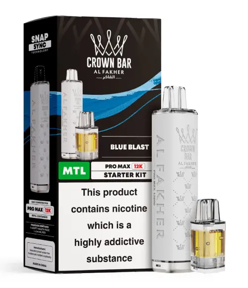 Blue Blast Al Fakher 12K Pro Max Prefilled Pod Kit