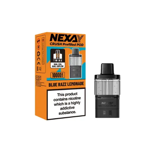 Blue Razz Lemonade Nexay Crush 10k Prefilled Pod