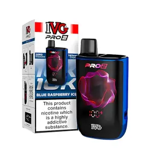 Blue Raspberry Ice IVG Pro 2 Prefilled Pod Kit