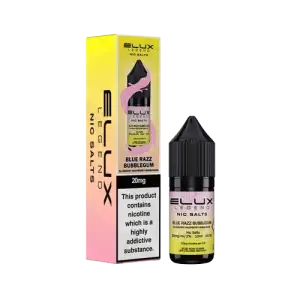 Blue Razz Bubblegum Elux Legend Nic Salt 10ml