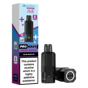 Blue Razz GB Hayati Pro Max Plus 6K Prefilled Pods - 5mg
