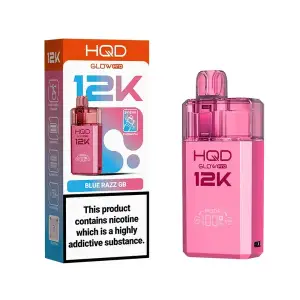 Blue Razz GB HQD Glow Pro 12K Prefilled Pod Kit