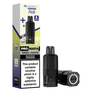 Blue Razz Lemonade Hayati Pro Max Plus 6K Prefilled Pods - 5mg