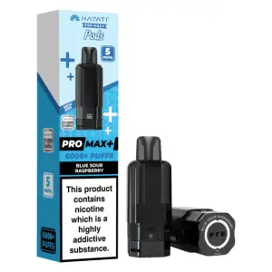 Blue Sour Raspberry Hayati Pro Max Plus 6K Prefilled Pods - 5mg