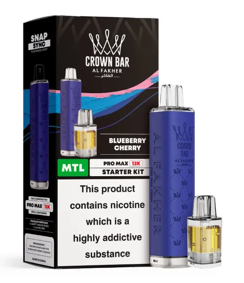 Blueberry Cherry Al Fakher 12K Pro Max Prefilled Pod Kit
