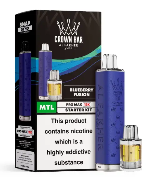 Blueberry Fusion Al Fakher 12K Pro Max Prefilled Pod Kit
