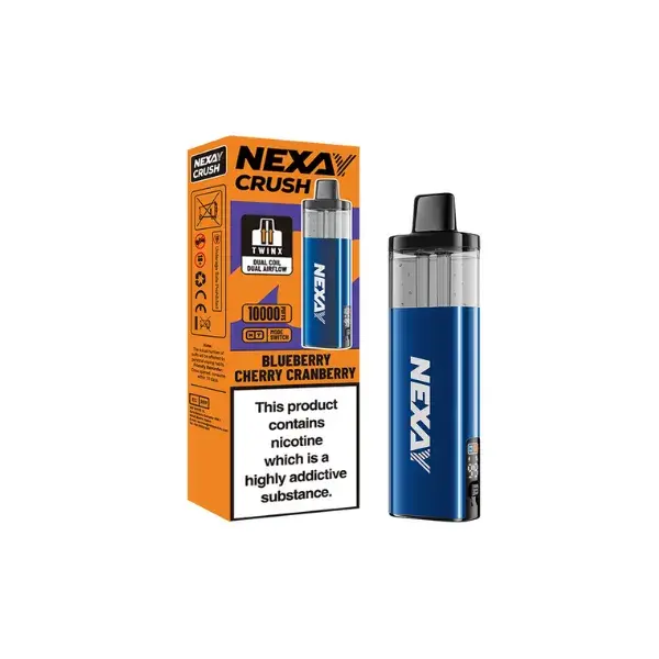 Blueberry Cherry Cranberry Nexay Crush 10K Prefilled Pod Kit