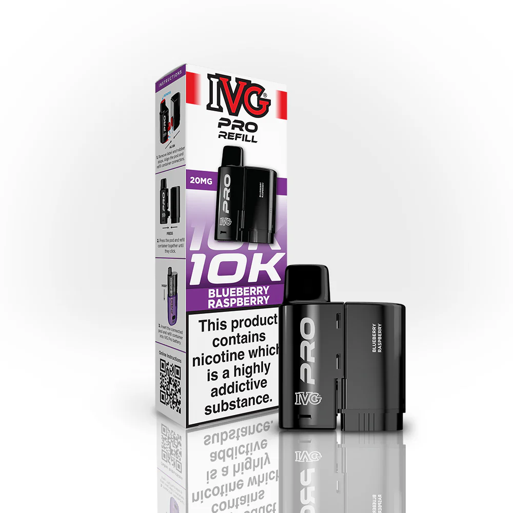 IVG Pro 12 Prefilled Pod - 20mg | Blueberry Raspberry