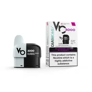 Vapes Bar Diamond 3000 Refill Pods - Blue Razz Lemonade