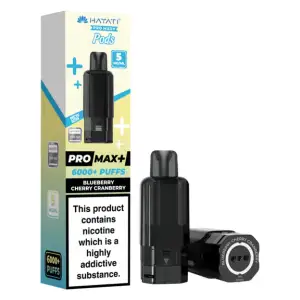 Blueberry Cherry Cranberry Hayati Pro Max Plus 6K Prefilled Pods - 5mg