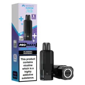 Blueberry Raspberry Hayati Pro Max Plus 6K Prefilled Pods - 5mg