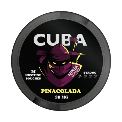 30mg Cuba Ninja Nicotine Pouches