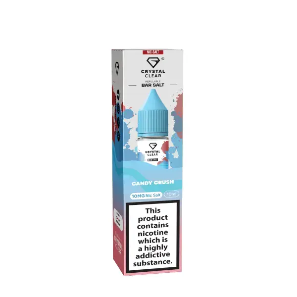 Candy Crush Nic Salt E-Liquid by Crystal Clear Bar Salts 10ml | 10mg