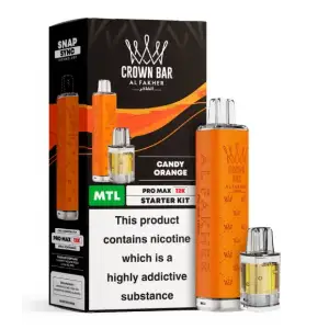 Candy Orange Al Fakher 12K Pro Max Prefilled Pod Kit