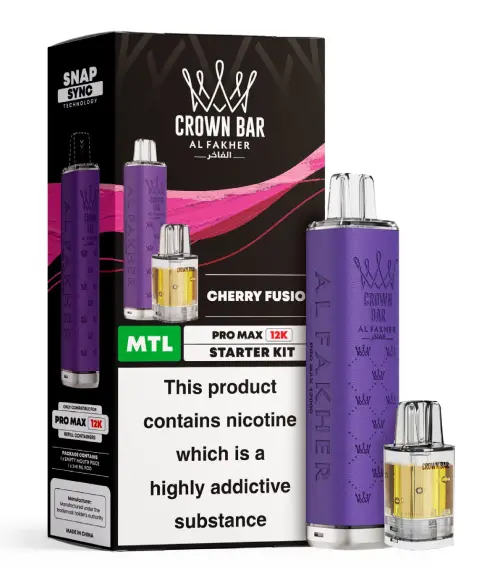 Cherry Fusion Al Fakher 12K Pro Max Prefilled Pod Kit