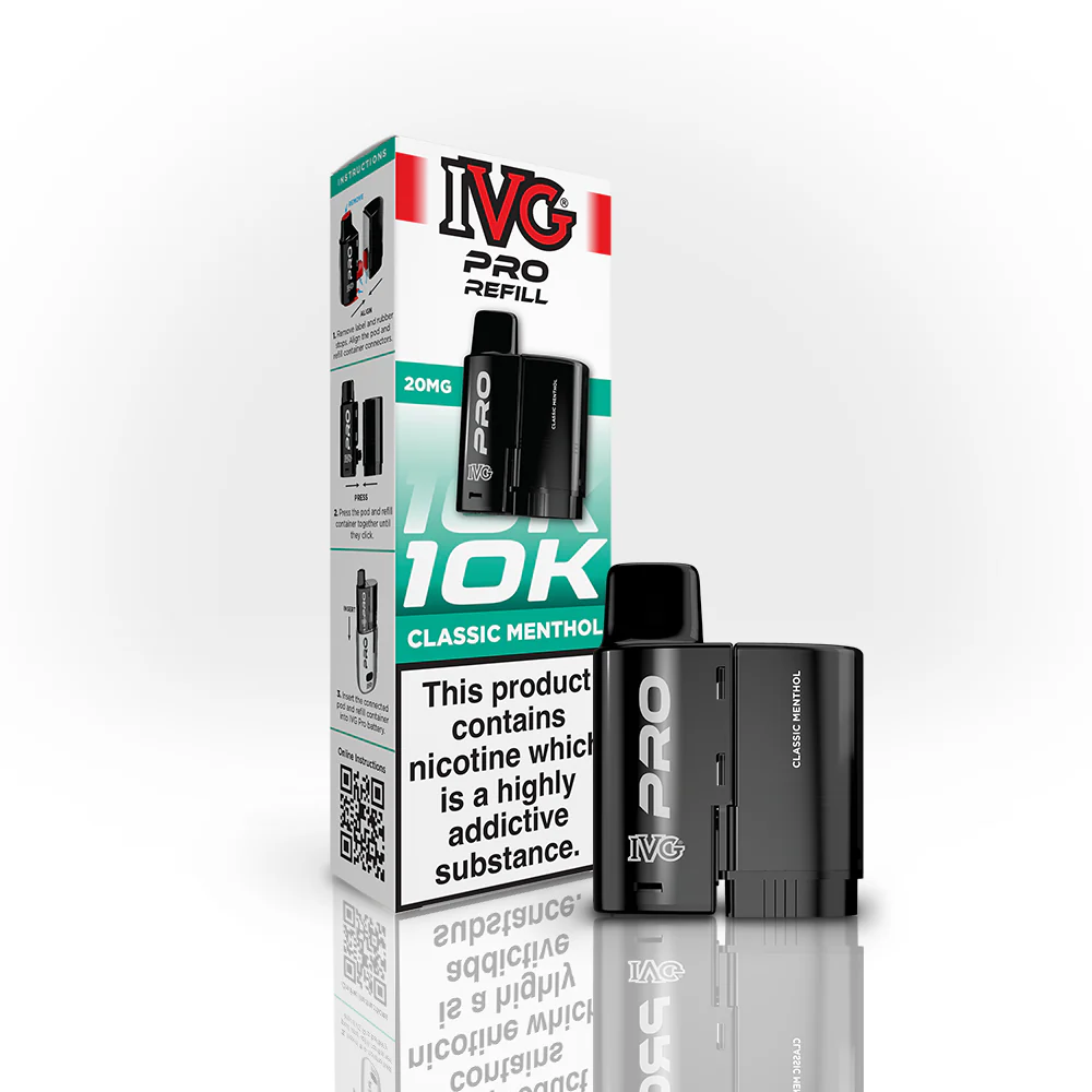 IVG Pro 12 Prefilled Pod - 20mg | Classic Menthol
