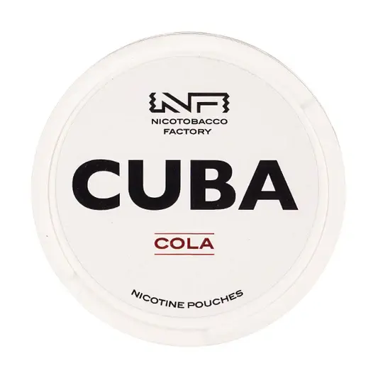 Cola Cuba White Nicotine Pouches 16mg