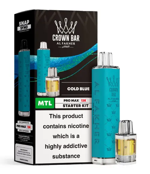 Cold Blue Al Fakher 12K Pro Max Prefilled Pod Kit