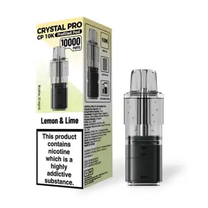 Crystal Pro CP 10K Prefilled Pods - Lemon & Lime