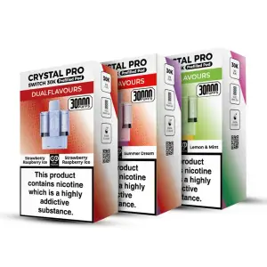Crystal Pro Switch 30K Prefilled Pods - Banana Ice / Strawberry Banana