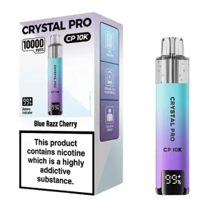 Crystal Pro CP 10K Puffs Prefilled Pod Kit - Blue Razz Cherry