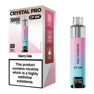 Crystal Pro CP 10K Puffs Prefilled Pod Kit - Cherry Cola