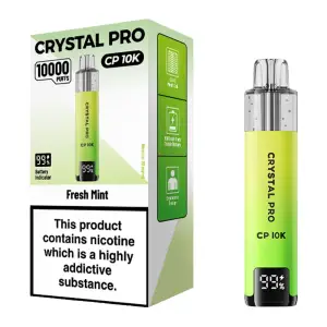 Crystal Pro CP 10K Puffs Prefilled Pod Kit - Fresh Mint