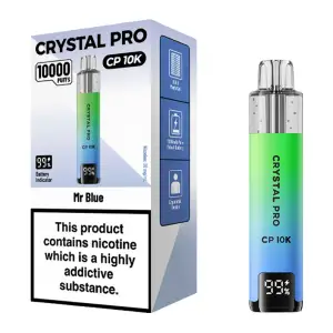 Crystal Pro CP 10K Puffs Prefilled Pod Kit - Mr Blue