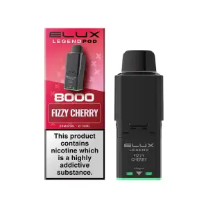 Elux Legend 8000 Prefilled Pod - Fizzy Cherry
