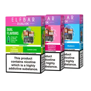 Elf Bar Dual 10K Prefilled Pods - Blueberry Edition